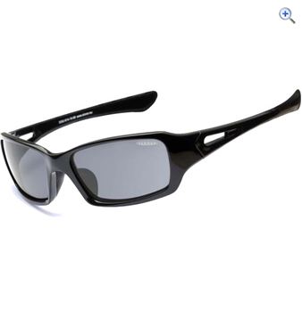 Sinner Mute Sunglasses (Shiny Black/Sintec Smoke) - Colour: Shiny Black